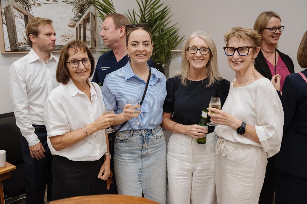 Guests enjoying the welcoming atmosphere at Quantum Coolum’s grand opening